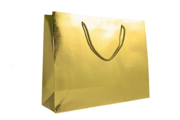 Shopper lux oro cromo