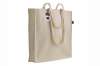 Shopper in cotone Fairtrade con soffietto