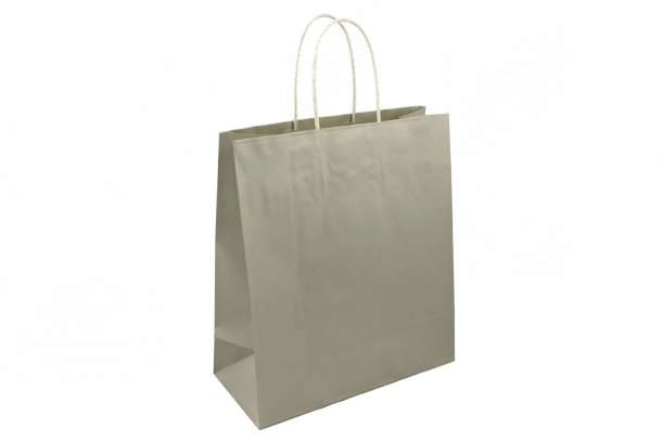 Shopper in carta platino